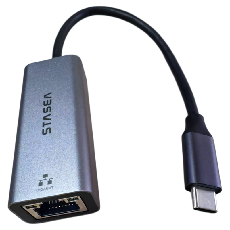 州海升级版typec转千兆网口 Type-C to RJ45 手机笔记本连接网线