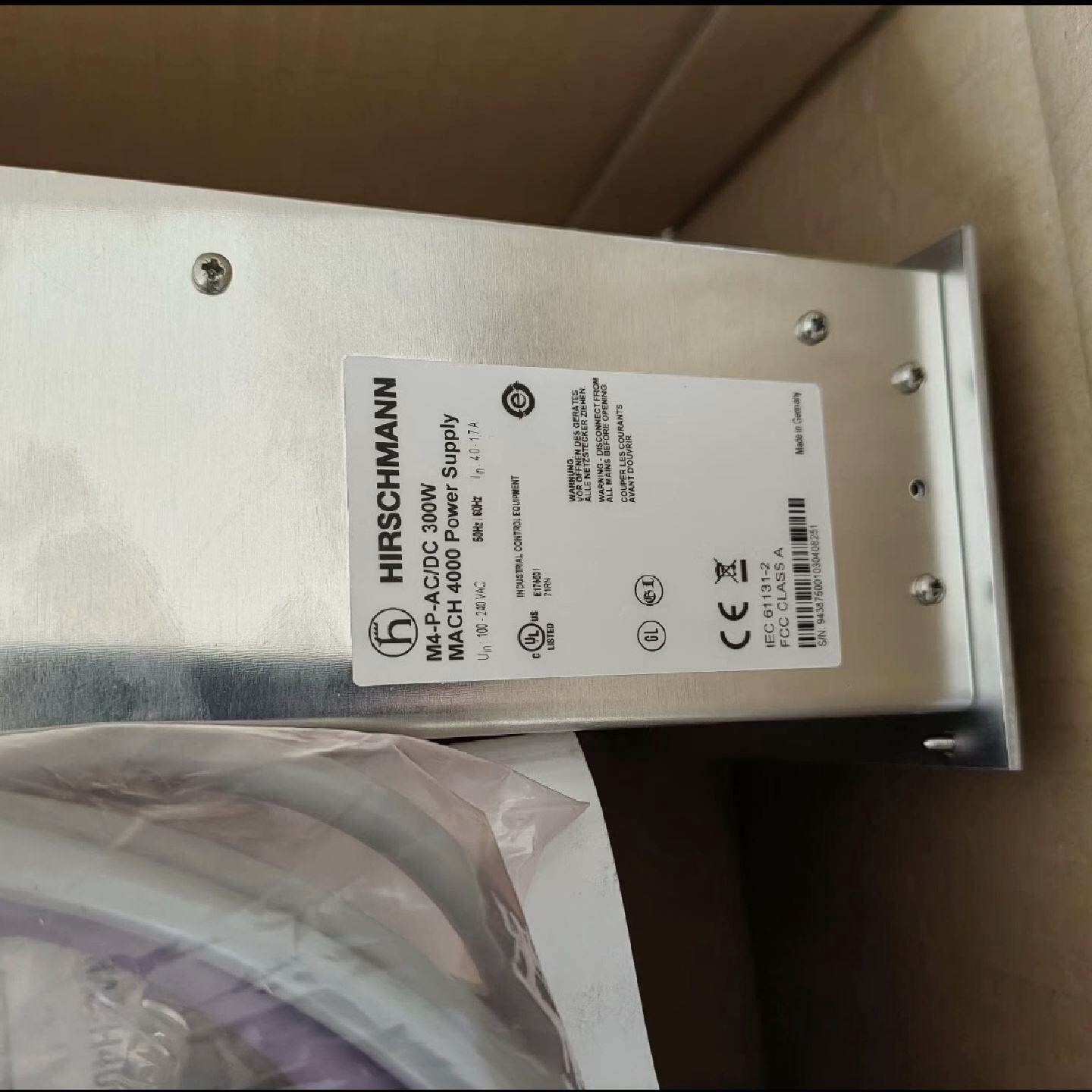 议价M4-P-AC/DC  300W  赫斯曼交换机电源