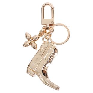 适用lv包包高根鞋四叶草挂饰链改造keepall包装饰挂件钥匙圈配件