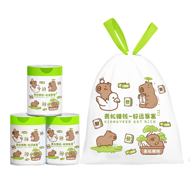 香氛祛味免撕特厚垃圾袋