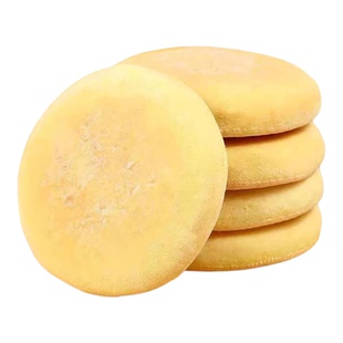 湖南特产老面荞麦发饼传统老式法饼7080年代怀旧早餐法饼小吃零食