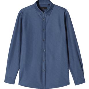 【羽绒衬衫】雅戈尔冬季加厚保暖抗寒抗菌中年爸爸加绒衬衫衣男