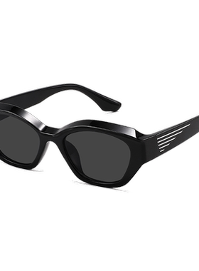 王鹤棣同款高级感猫眼墨镜男