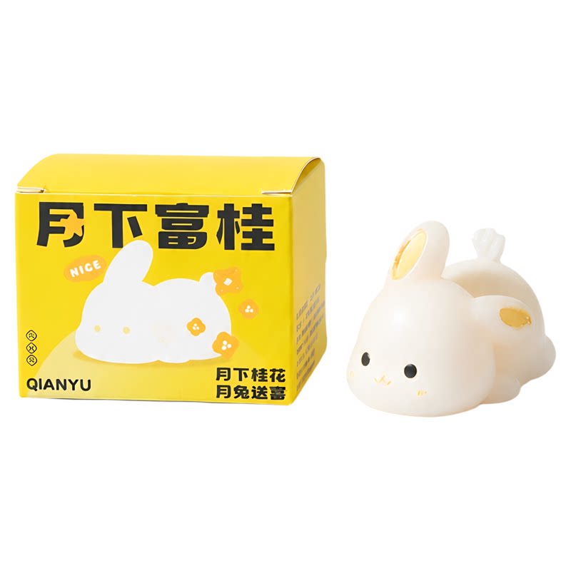 新款中秋兔子香薰蜡烛企业礼品香氛创意个性伴手礼盒礼品