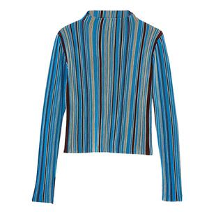 EXCEPTION例外女装秋冬高领修身美丽诺羊毛针织衫内搭打底上衣