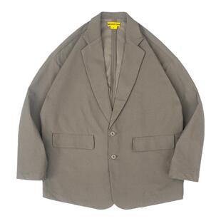 DAKYAM(达人)Twill Lounge Blazer 休闲高级感落肩斜纹仿西服外套