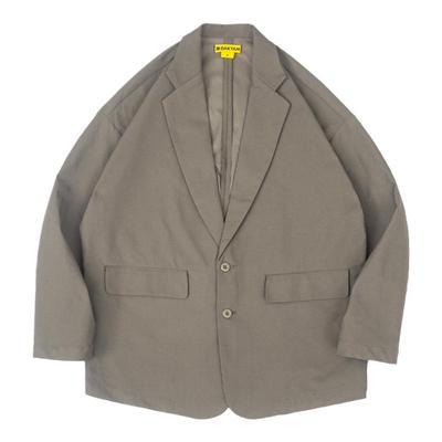 DAKYAM(达人)Twill Lounge Blazer 休闲高级感落肩斜纹仿西服外套