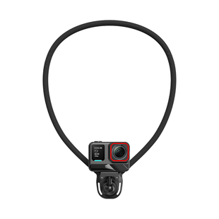 BRDRC适用影石Insta360 AcePro2磁吸快拆挂脖支架360 X5/X4Air运动相机胸前固定支架第一视角Vlog挂脖配件