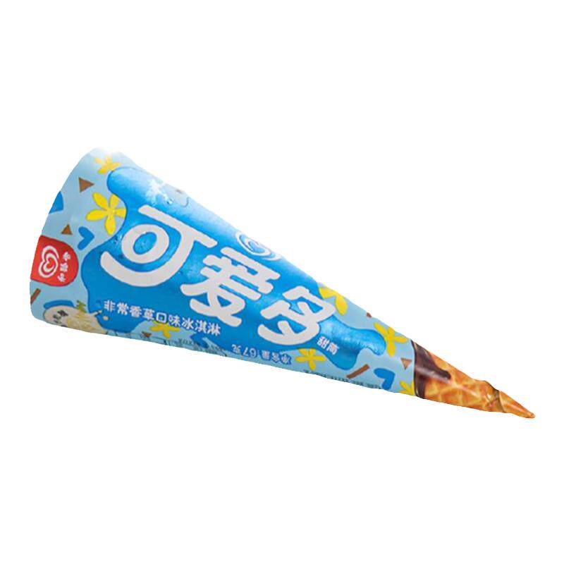 【5支】和路雪可爱多蓝莓黑巧榛子香草抹茶草莓甜筒脆皮冰淇淋