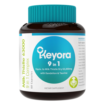 新西兰进口keyora奶蓟草60粒