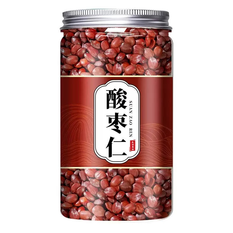 野生酸枣仁正宗中药材纯酸枣仁粉茶官方旗舰店正品百合茯苓睡眠核