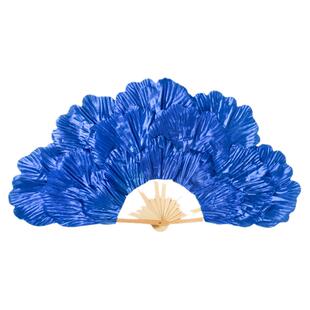 广场舞扇牡丹花扇花瓣扇扭秧歌扇开场舞亮金牡丹花扇跳舞扇道具扇