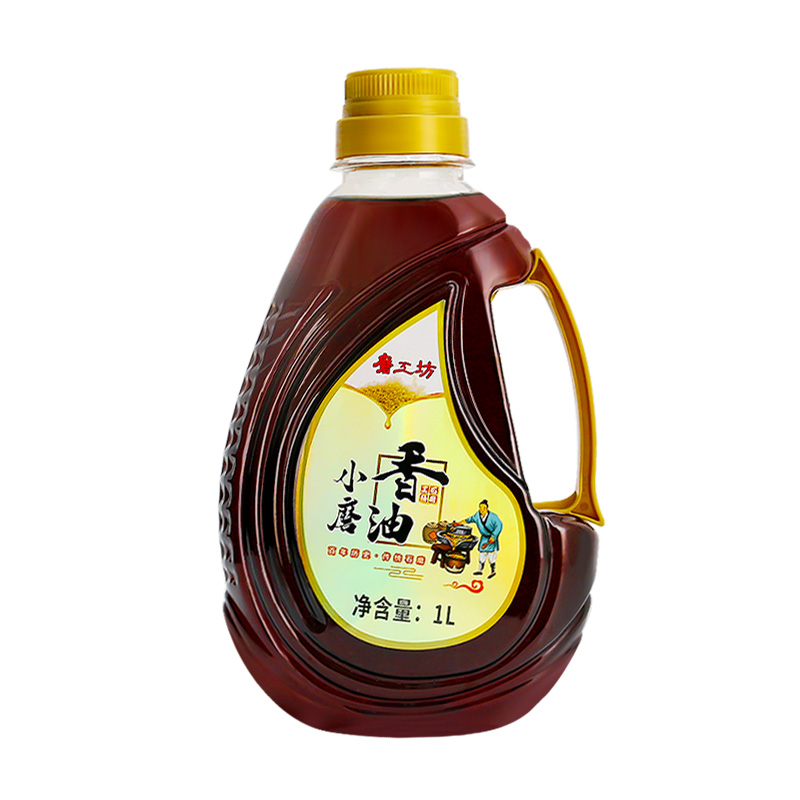 磨工坊纯芝麻香油1000ml水代发小磨家用古法瓶装调和