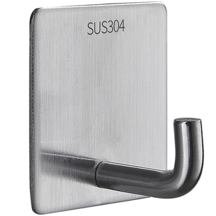 浴室不锈钢挂钩厨房粘胶免打孔强力承重墙壁粘钩墙上卫生间收纳