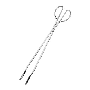 火钳不锈钢卫生钳子捡垃圾夹拾物器家用加长取物碳夹子环卫工长柄