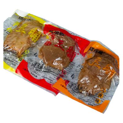 猪凤坡烤肉笋丝豆干夹笋低卤味休闲食品脂豆腐干零食小包装豆脯