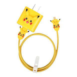 适用iPhone17pro 16plus充电器保护套ipadpro air7数据线缠绕绳