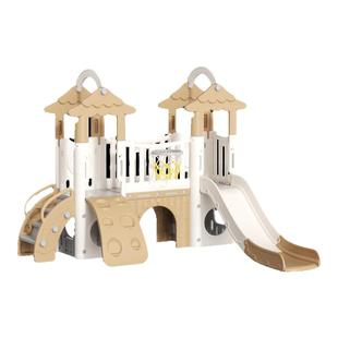 feelkids儿童滑滑梯室内家用婴儿小孩秋千组合宝宝玩具家庭攀爬架