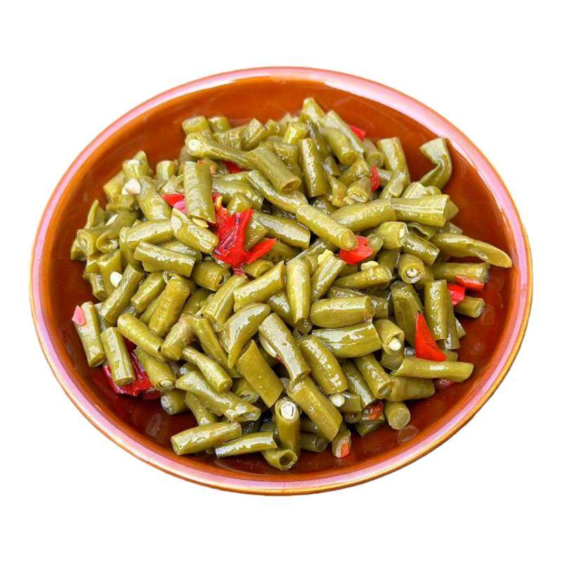 农家酸豆角腌制菜酸豆角即食