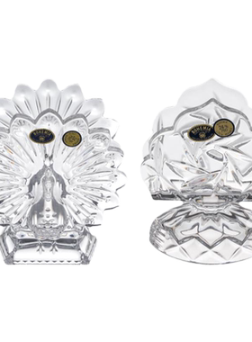 BOHEMIA水晶玻璃欧式餐巾架摆件