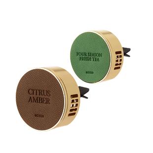 miniso名创优品四重奏车载香薰四季茶清空调出风口汽车香水淡香