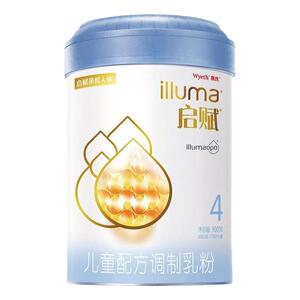 6罐惠氏启赋4段四段儿童成长配方奶粉小孩3-5-6-7岁以上宝宝810g