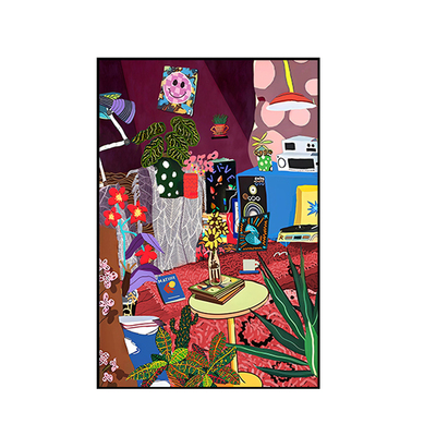 马蒂斯抽象客厅装饰画