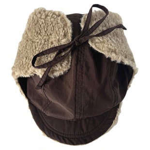 韩版毛绒双面戴雷锋帽子女秋冬季保暖加厚护耳帽防寒骑车防风帽男