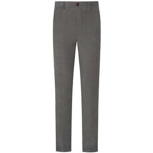 TOMBOLINI/东博利尼秋冬新款男士时尚灰绿休闲裤微弹厚款直筒长裤