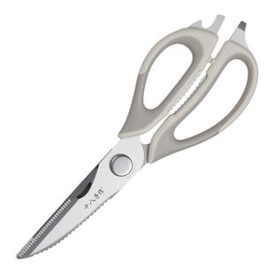 十八子作厨房剪刀 家用不锈钢强力食物鸡骨头专用多功能食品剪子