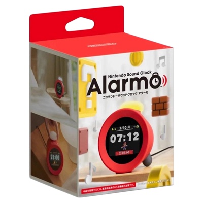 任天堂Switch联名Alarmo闹钟智能