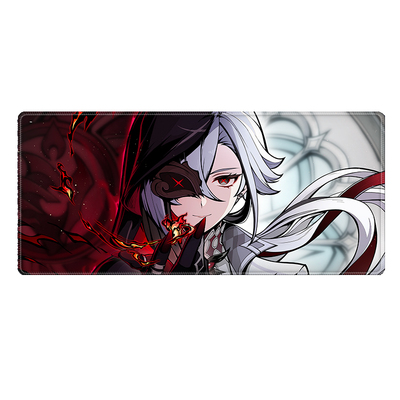 原神阿蕾奇诺鼠标垫超大号米哈游周边仆人Arlecchino键盘垫书桌垫
