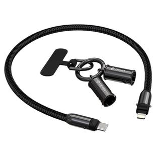 迪沃DEVIA极速系列C to L PD27W编织快充手腕挂绳数据线0.3米适用苹果手机