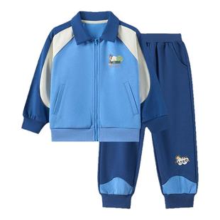 汪汪队男童春装套装春秋2026新款宝宝休闲儿童运动服春季男孩衣服