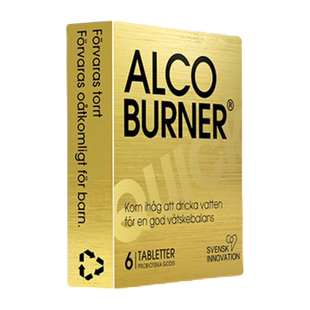 瑞典Alcoburner爱科博纳燃酒灵益生菌糖果小绿片快速分解神器升级