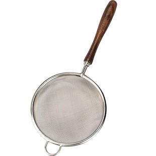 摩登主妇过滤网筛不锈钢漏勺豆浆米油婴儿辅食漏网面粉筛烘焙工具