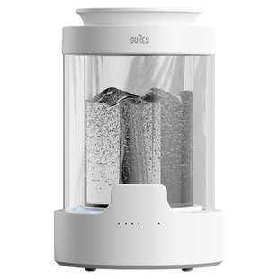 bures热雾加湿器热蒸发孕妇婴儿小型家用卧室静音杀菌加湿机0耗材