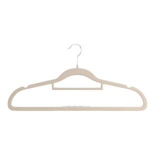 植绒衣架家用挂衣防滑无痕加厚衣撑整理师专用宿舍用学生衣服挂架