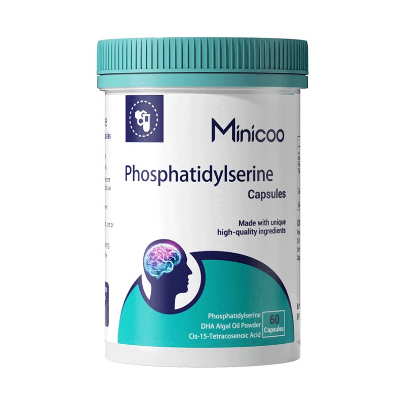 Minicoo米尼可ps神经酸中老年补脑焕活修复专注记忆力脑雾压力