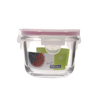 韩国GLASSLOCK耐热钢化玻璃饭盒迷你保鲜盒婴儿辅食密封碗微波炉