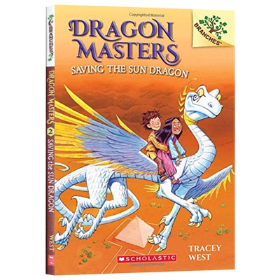 华研原版 学乐大树系列 驯龙大师2 英文原版 Dragon Masters #2 Saving The Sun Dragon 儿童读物 英文版 进口英语书籍