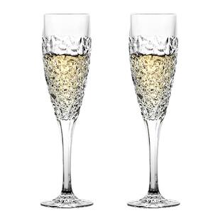 BOHEMIA捷克进口水晶玻璃北欧香槟杯高脚杯创意家用高档酒杯礼盒