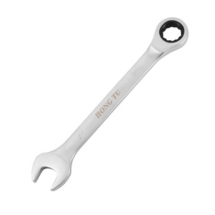 宏图英制棘轮扳手开口梅花两用扳手快速梅花棘轮省力扳子套装工具