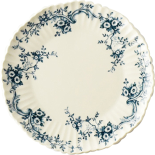 日本Studio M复古印花陶瓷餐盘水果盘甜品盘家用早餐盘日式餐具