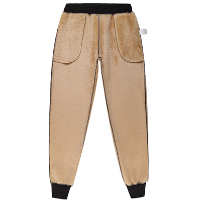 加长版】裤子男超厚羊羔绒秋冬季加绒加厚休闲运动裤高个子120cm