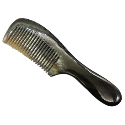 保真西藏牦牛角梳子防静电按摩梳