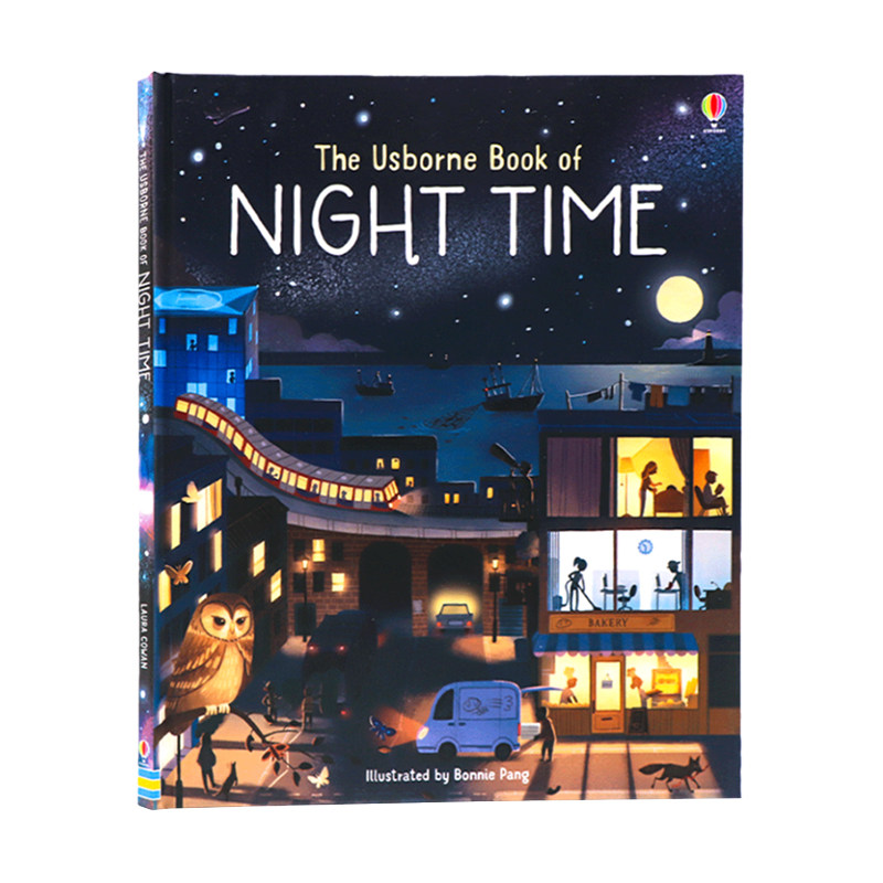 Usborne夜晚之书图画书