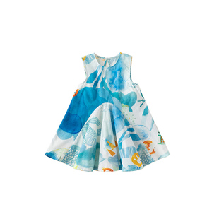 女童连衣裙2026夏季新款儿童裙子女孩洋气公主裙夏天宝宝好看衣服
