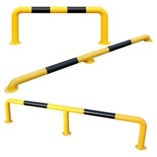 U型护栏车间马路隔离栏杆钢管车位停车场挡车器定位器防撞挡车桩