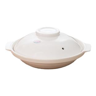 电陶炉陶瓷白砂锅鱼头煲大号酒店饭店煤气灶专用商用耐高温小浅锅